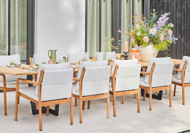 SUNS tuinmeubelen Suns | Palermo | Tuintafel | Teak |