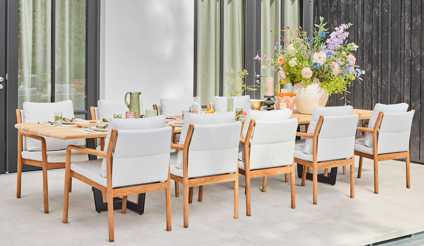 SUNS tuinmeubelen Suns | Palermo | Tuintafel | Teak |