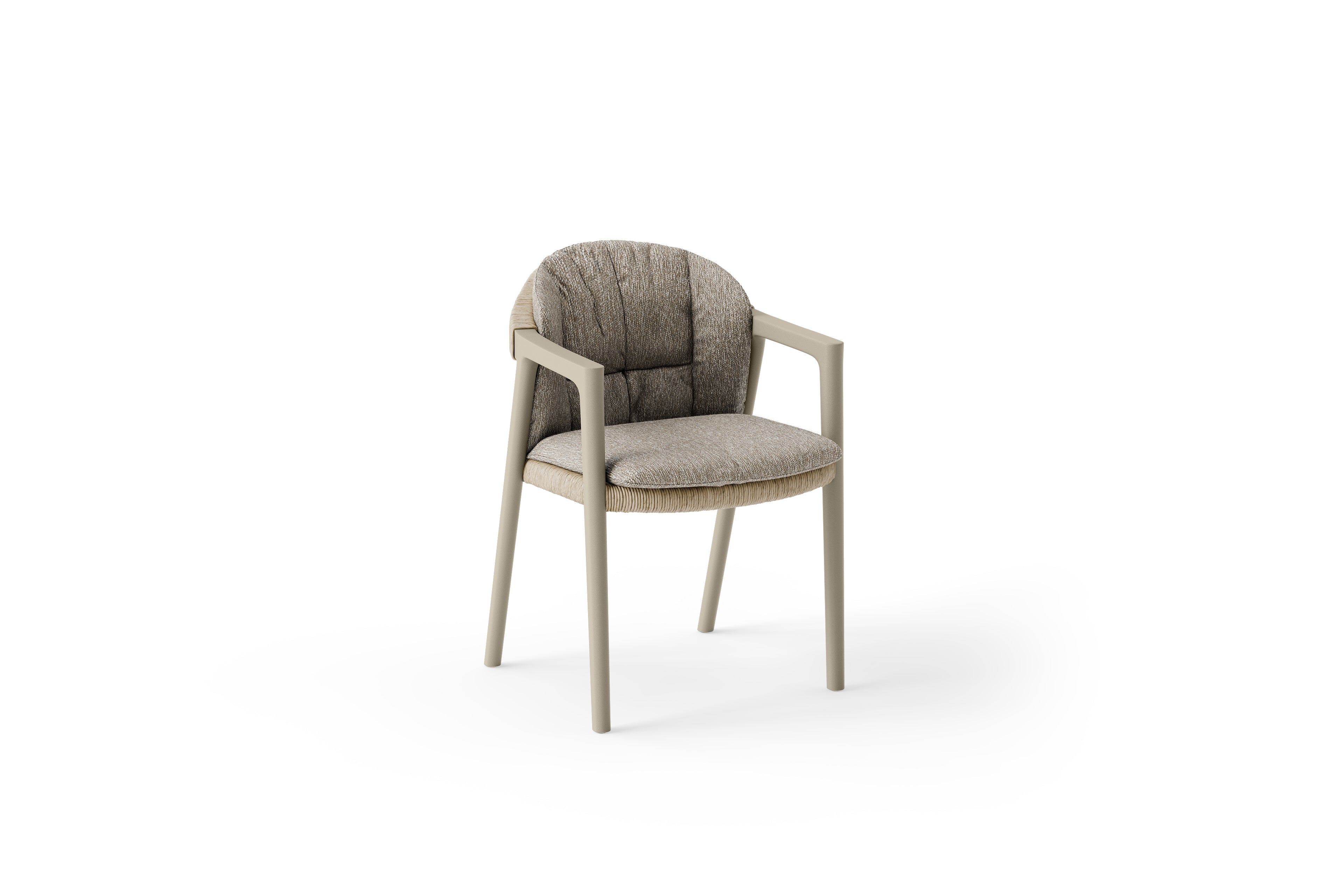 Champagne Aluminium / Pebble Desert Bouclé | Luxe