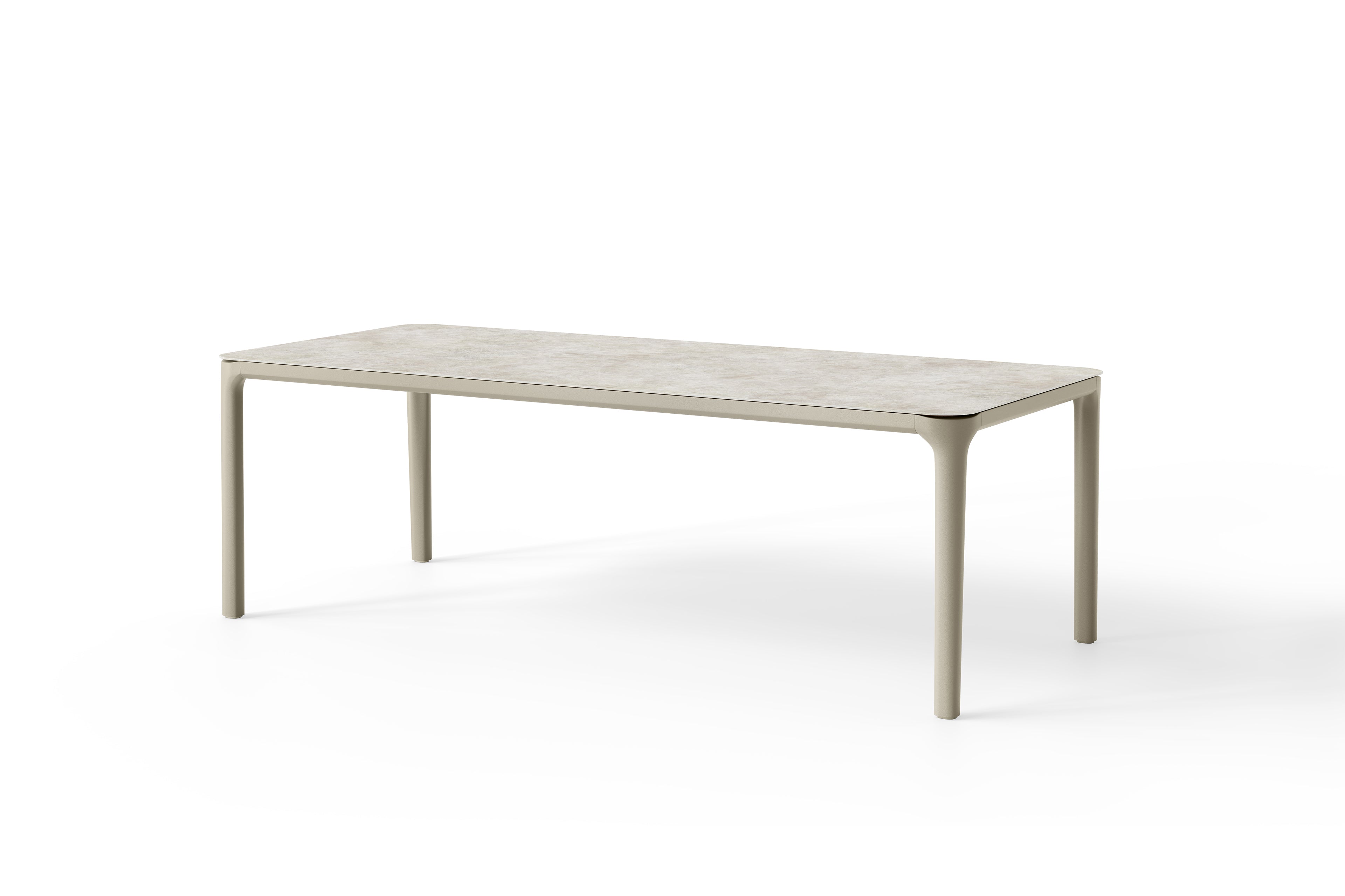 Champagne Aluminium | Neolith® Stone Grey / 230x90x95