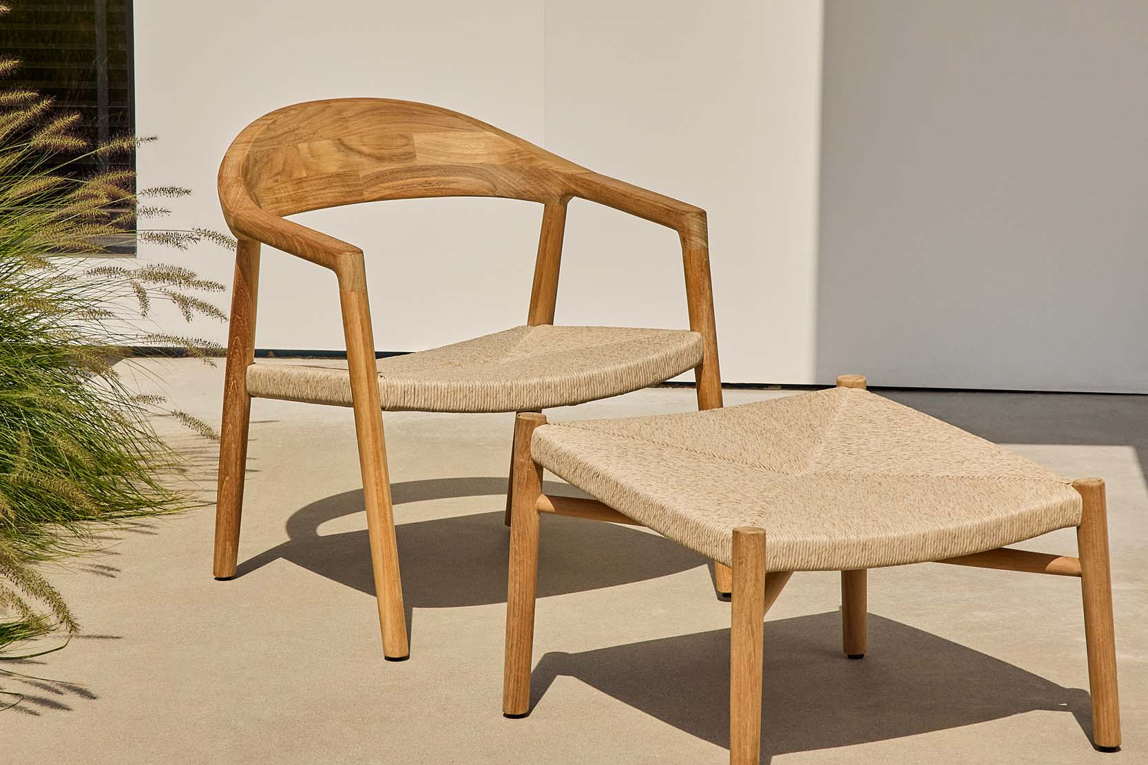 Teak / Zonder kussen