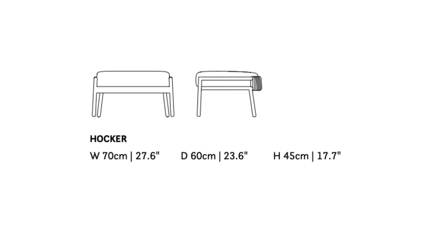 SUNS tuinmeubelen SUNS | Santorini | Hocker |