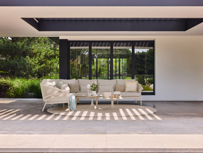 SUNS tuinmeubelen Suns | Santorini | Loungeset | Hoekopstelling |