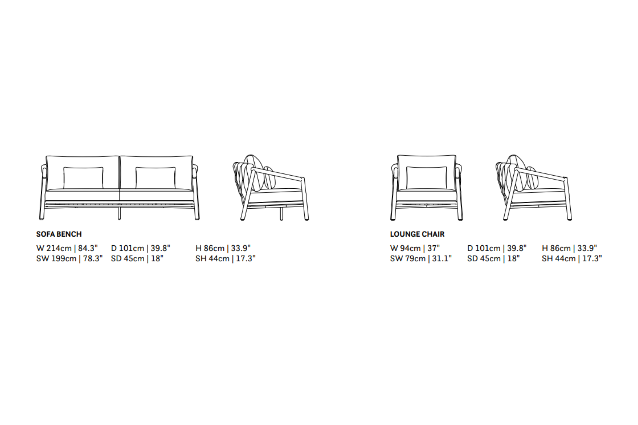 Suns | Sato | Sofa Set | – Dutch Garden
