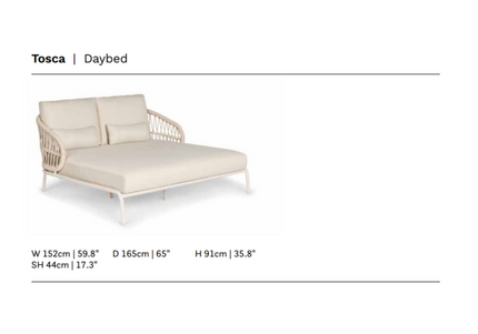 SUNS tuinmeubelen SUNS | Tosca | Daybed |