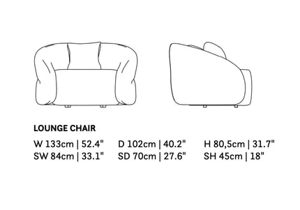 SUNS tuinmeubelen SUNS | Venosa | Loungestoel |