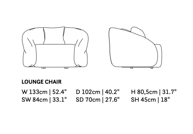 SUNS tuinmeubelen SUNS | Venosa | Loungestoel |