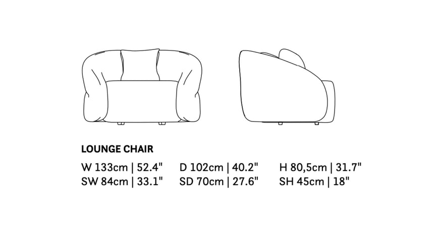 SUNS tuinmeubelen SUNS | Venosa | Loungestoel |