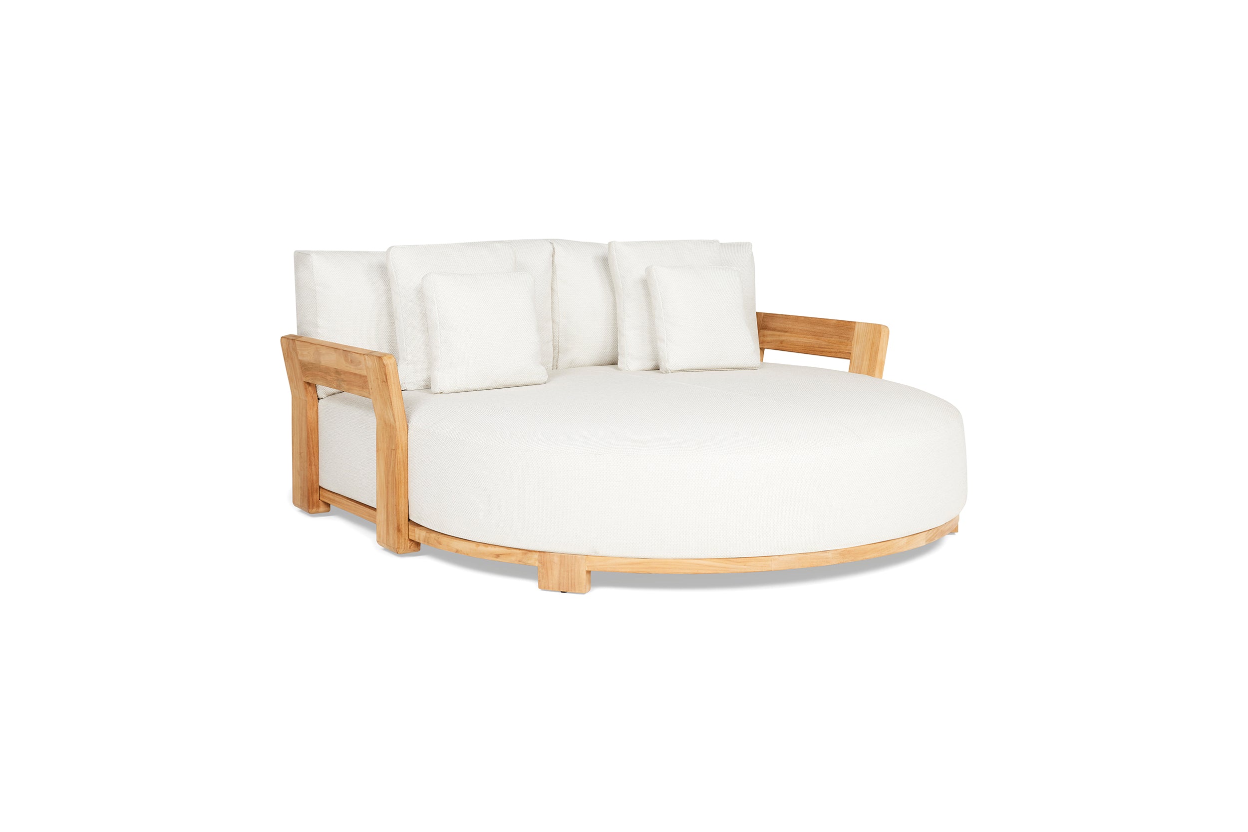 Teak | Light Sand Gravel