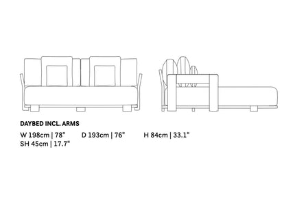 SUNS tuinmeubelen SUNS | Vento | Daybed |