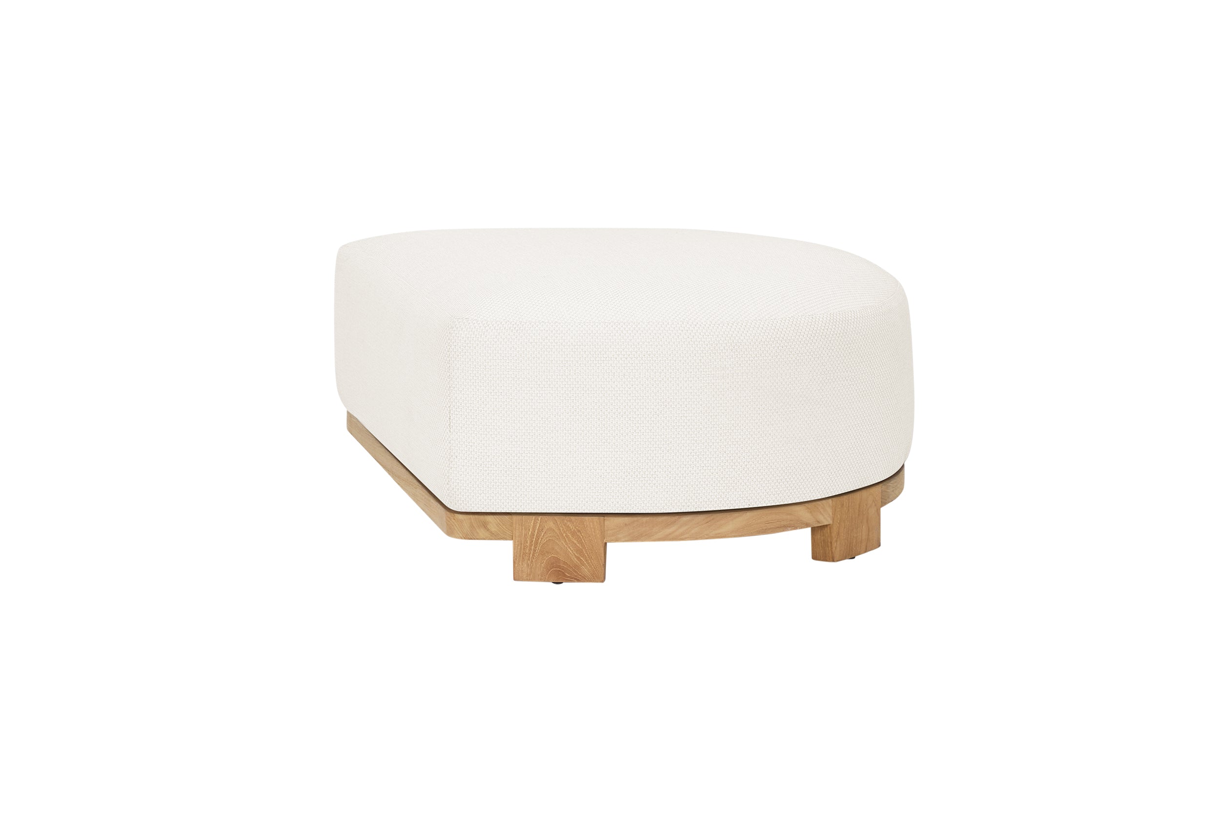 Rechts (Rond) / Teak | Light Sand Gravel