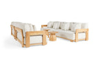 Teak | Light Sand Gravel