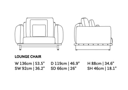 SUNS tuinmeubelen Suns | Volar | Lounge Stoel |
