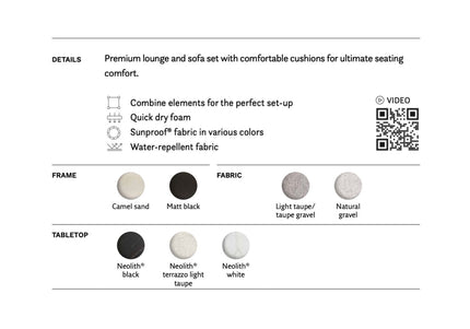 SUNS tuinmeubelen Suns | Volar | Lounge Stoel |
