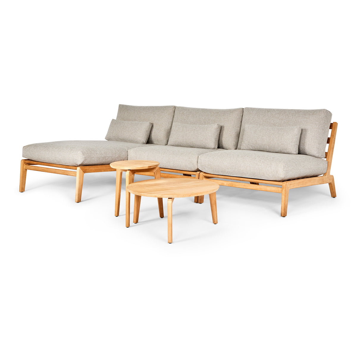 Termoli | Chaisse Loungeset | SVLK Teak