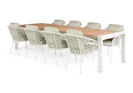 SUNS tuinmeubelen Tuintafel Rialto | Teak Top | 213/269x100 |