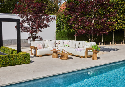 SUNS tuinmeubelen Vento loungeset | Grote Hoekopstelling