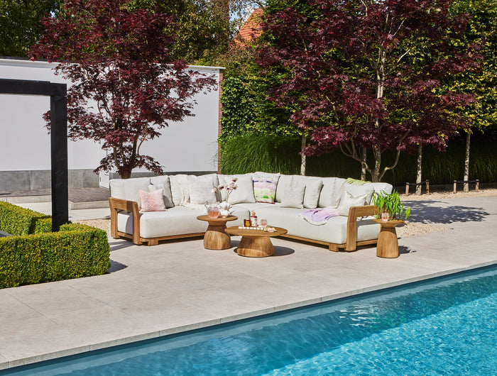 SUNS tuinmeubelen Vento loungeset | Grote Hoekopstelling