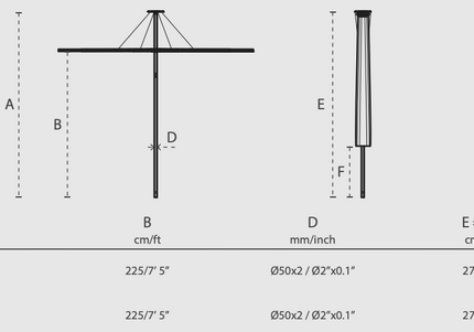 Umbrosa Umbrosa | Infina | Parasol | Ø3m |