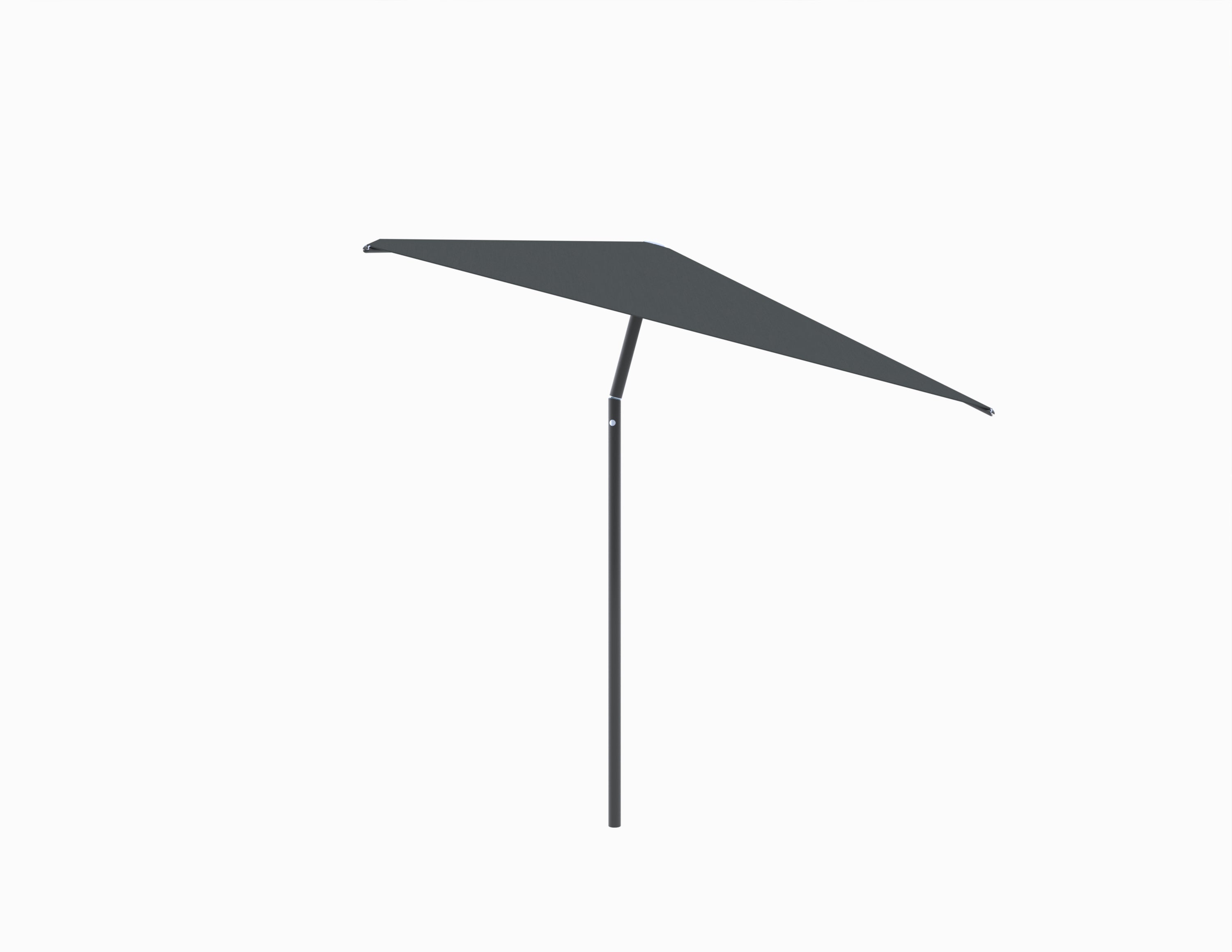 2x2m / Zwart / Black