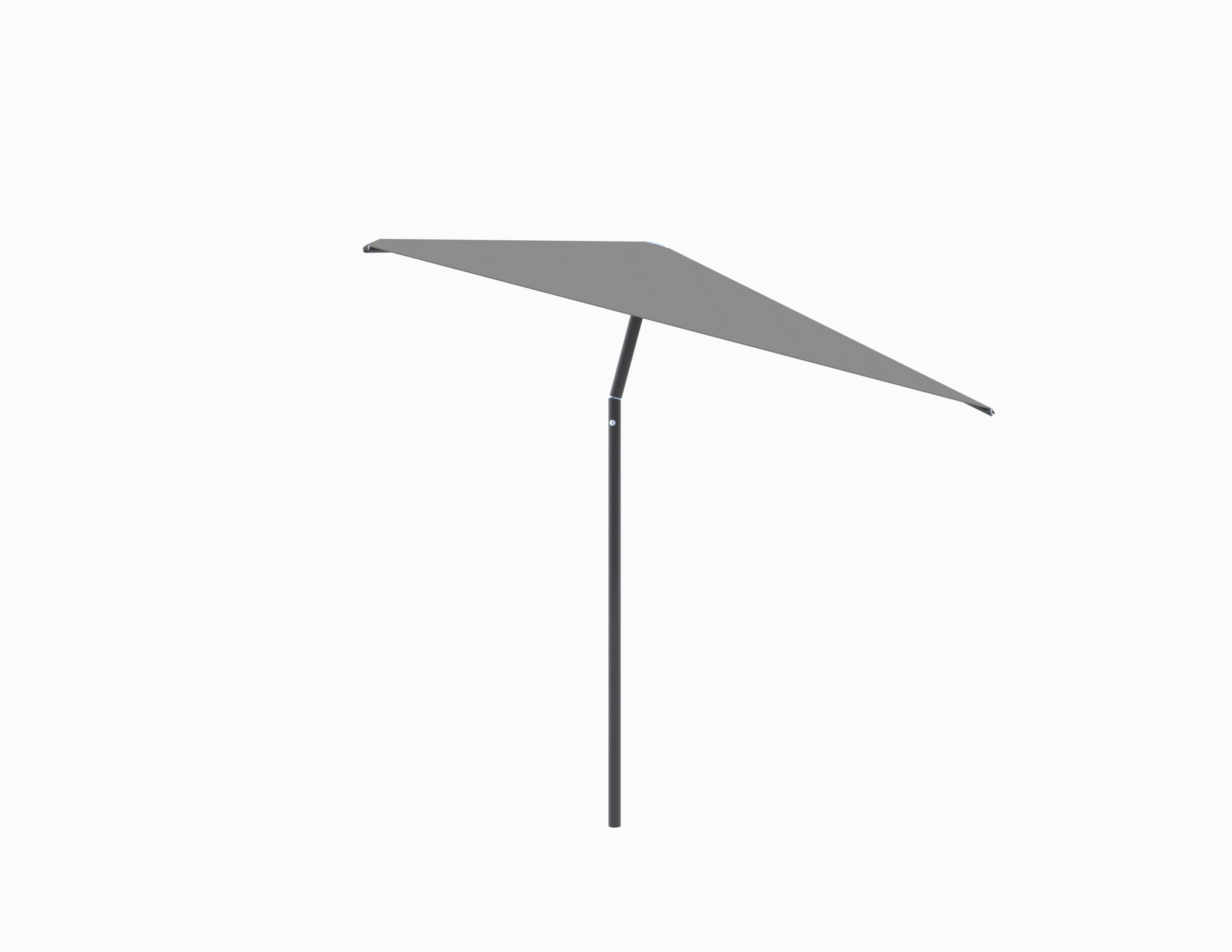 2x2m / Zwart / Grey