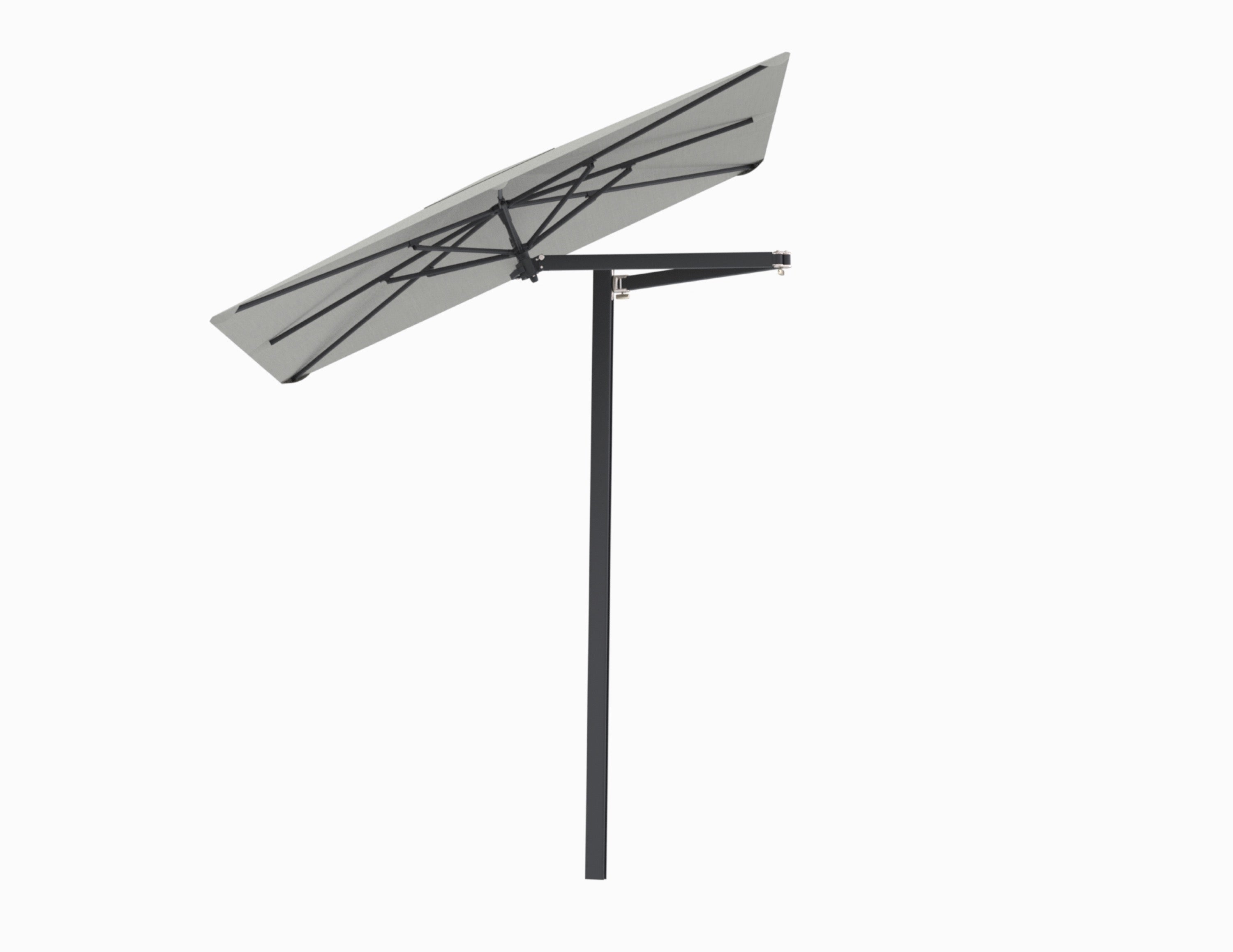 Zwart / 2x2 m / Lin