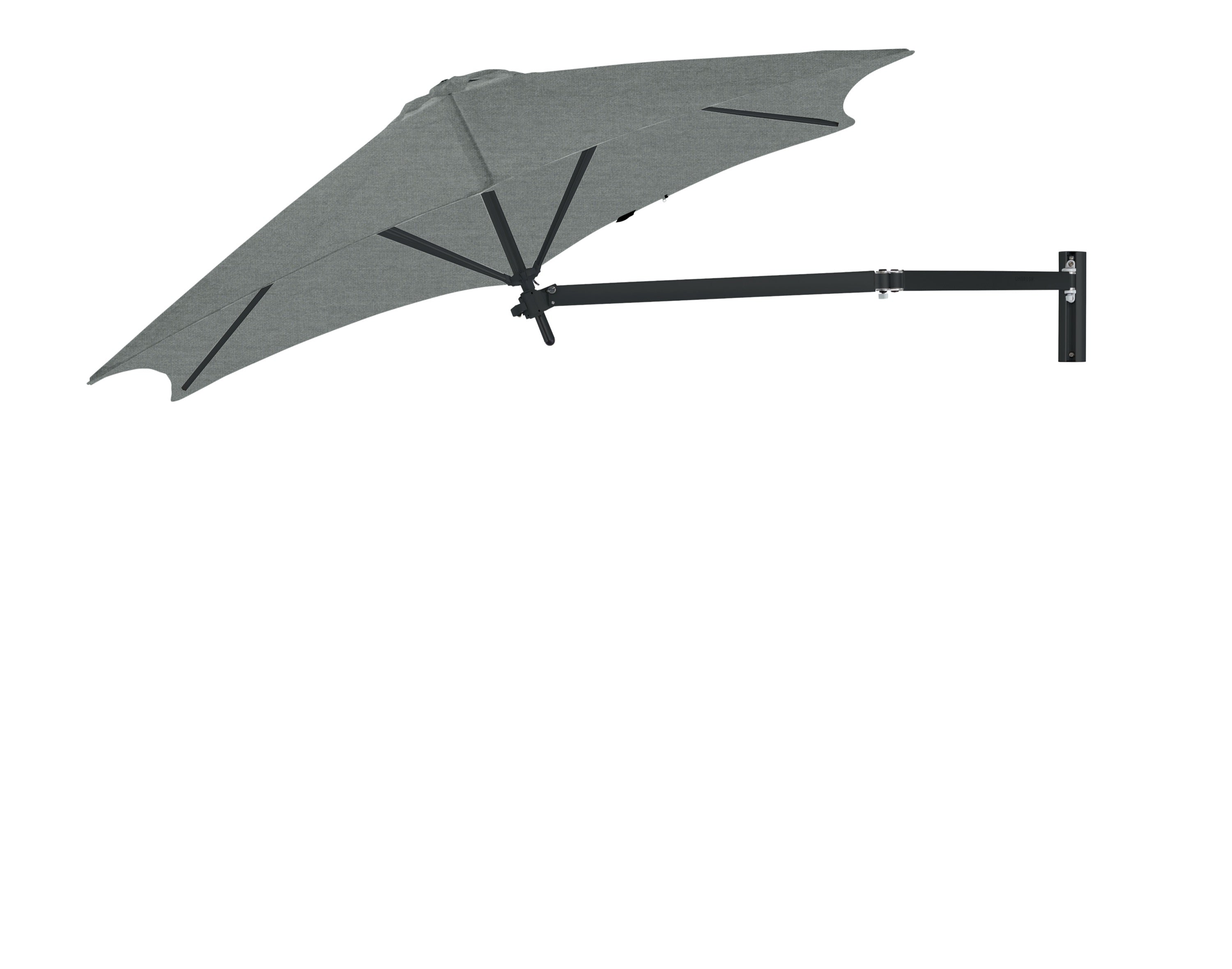 Ø2.7 m / Zwart / Flanelle