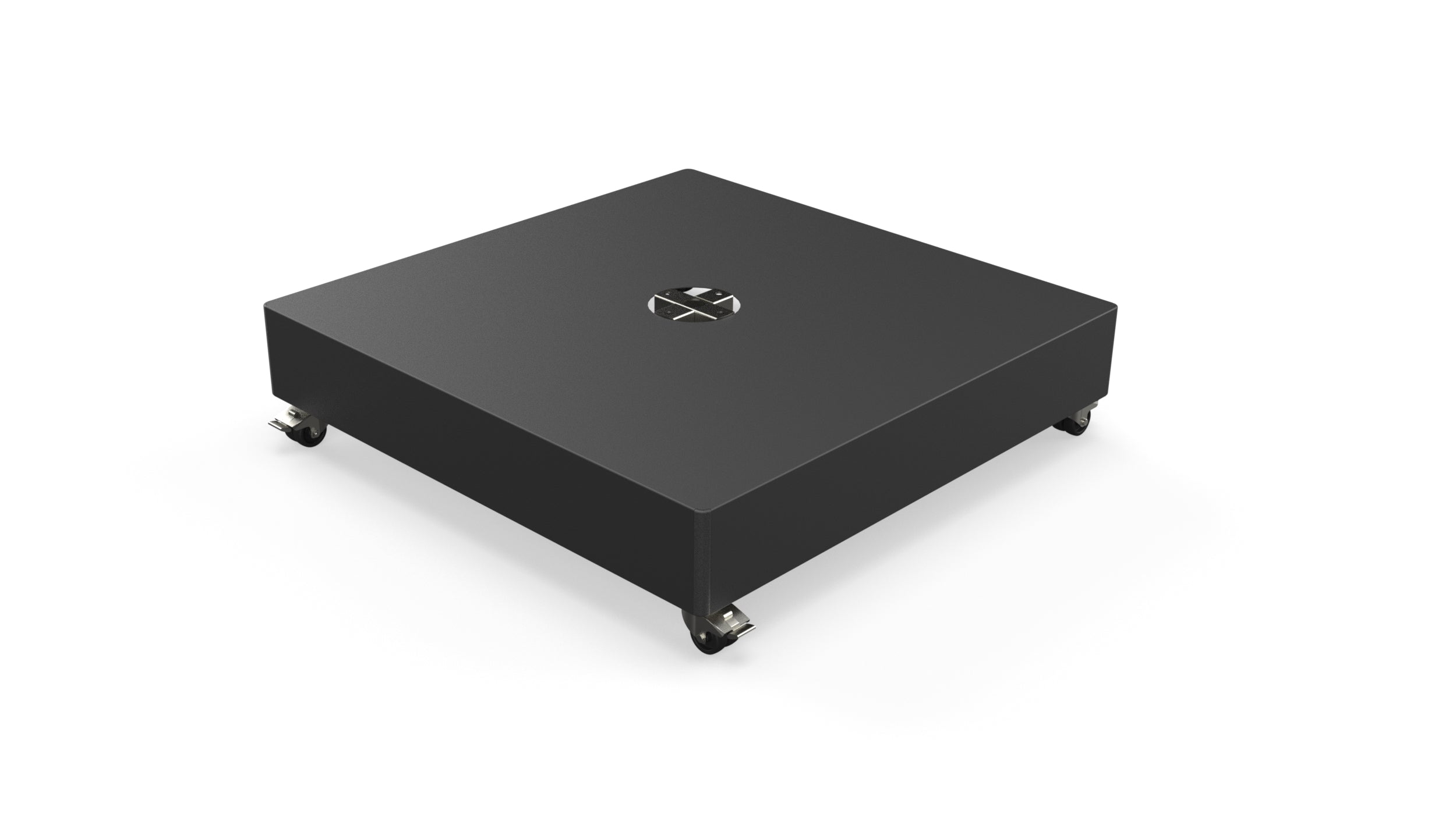 Mobiele Standaard tegelvoet | Zwart