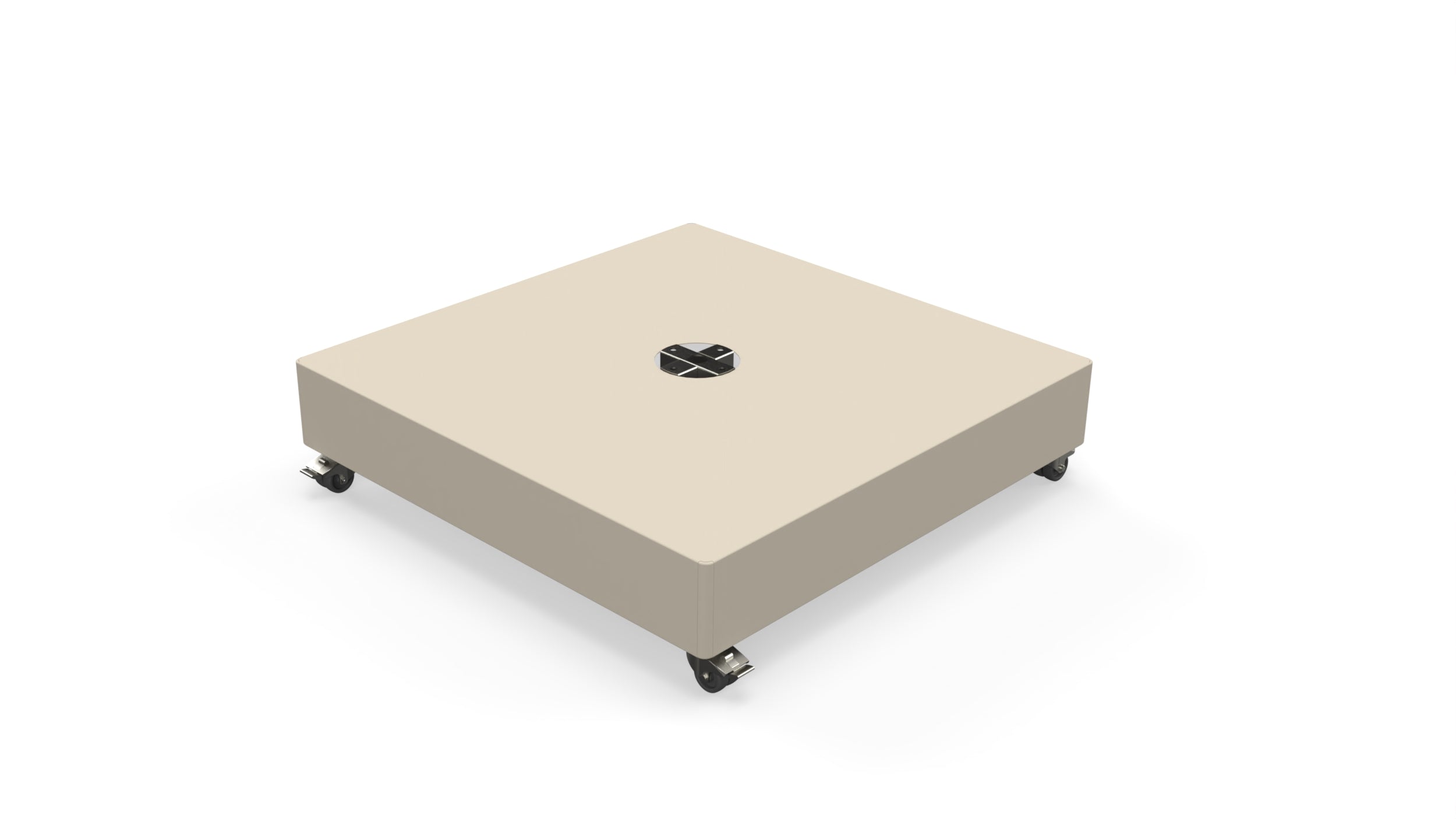 Mobiele Standaard tegelvoet | Beige Limestone