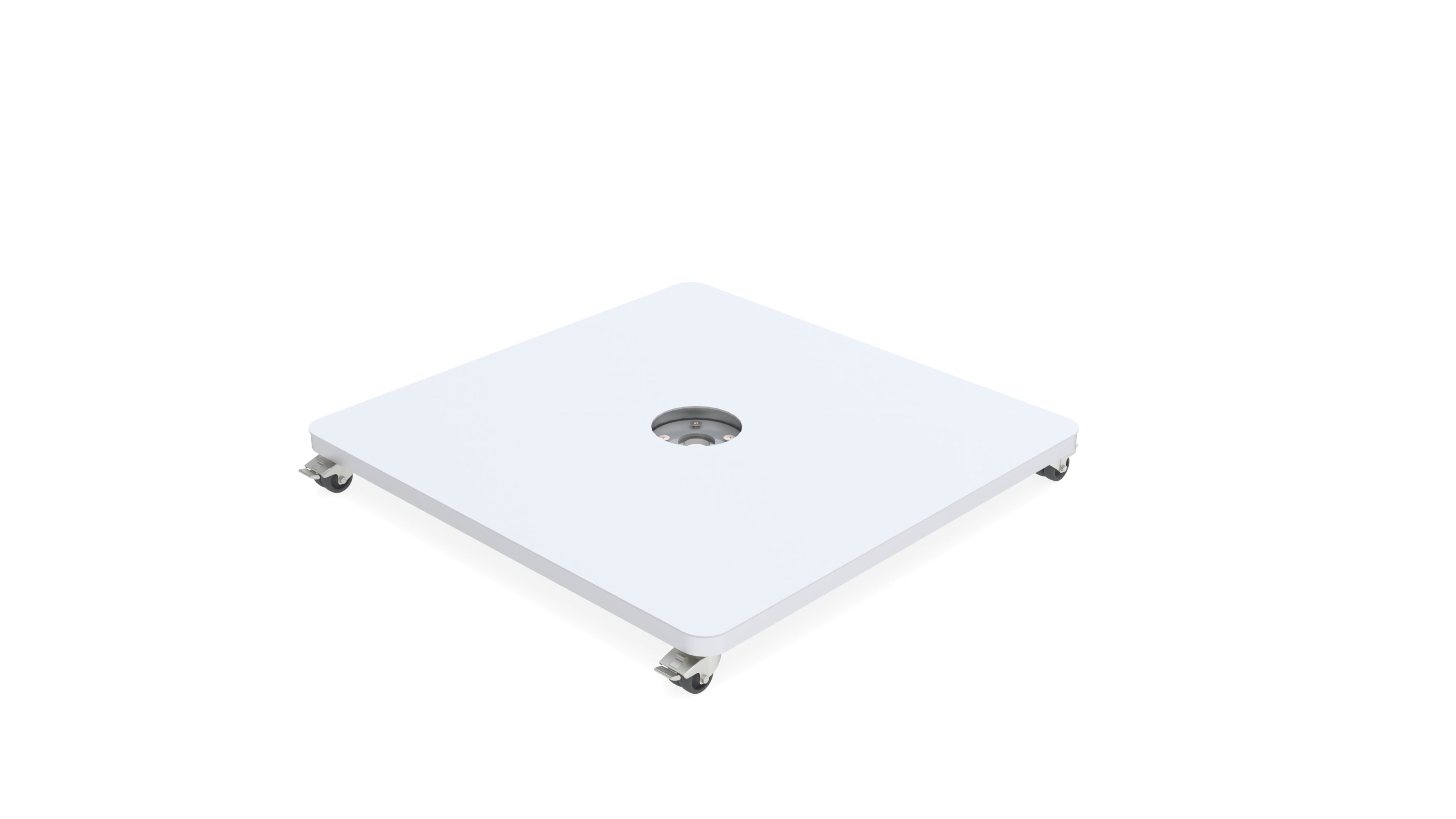 Large Flat voet | Wit