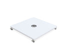 Large Flat voet | Wit