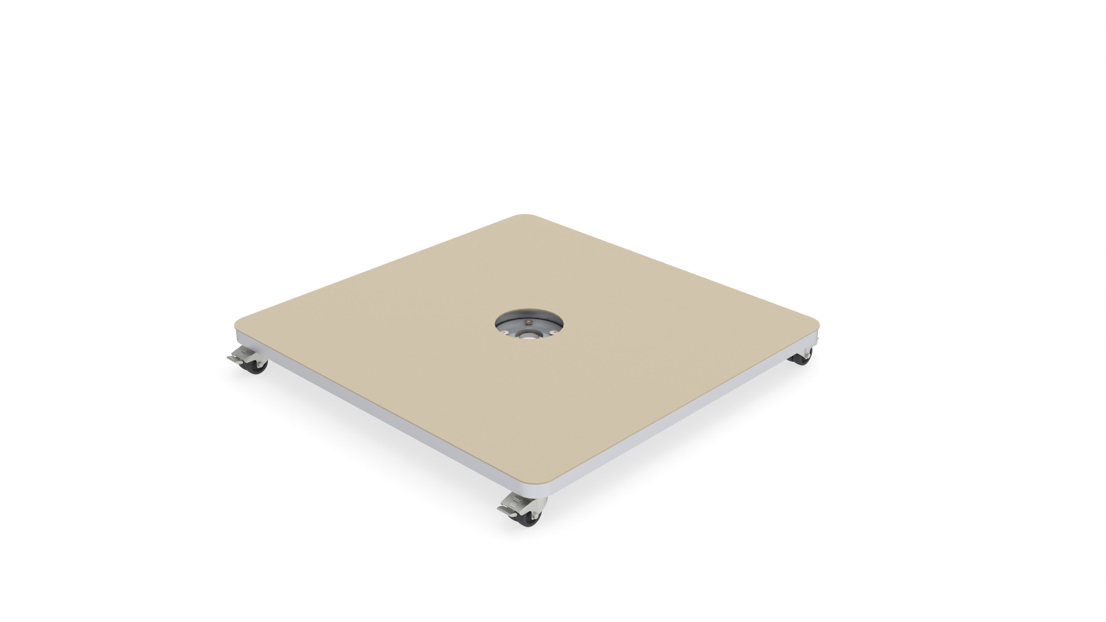 Large Flat voet | Beige Limestone
