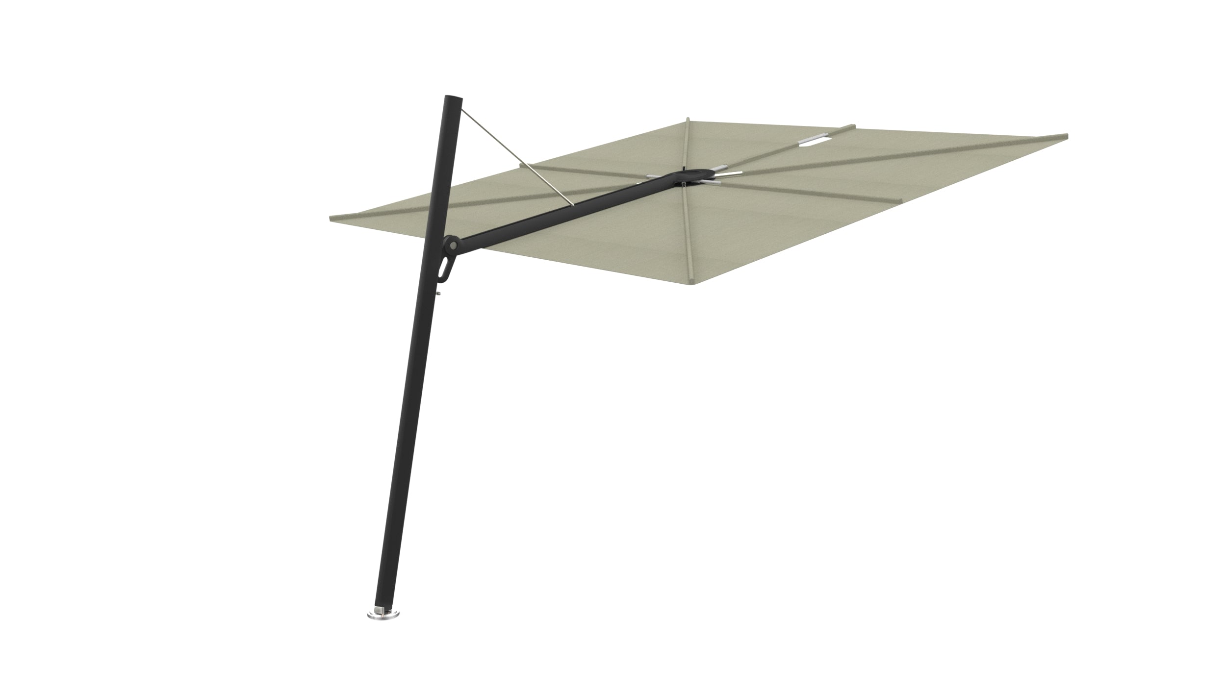 Zwart / 2.5x2.5m / Apio