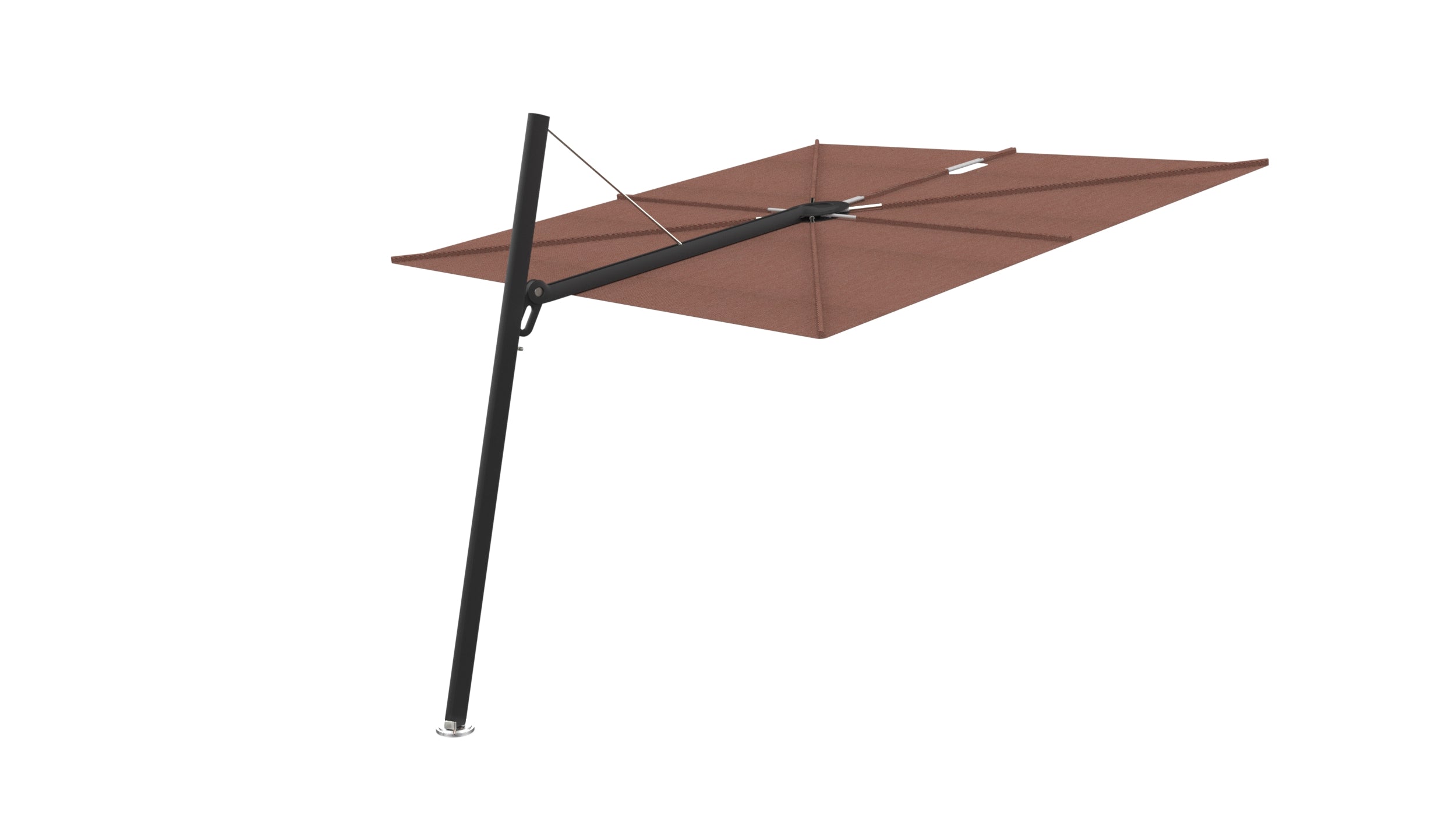 Zwart / 2.5x2.5m / Terra