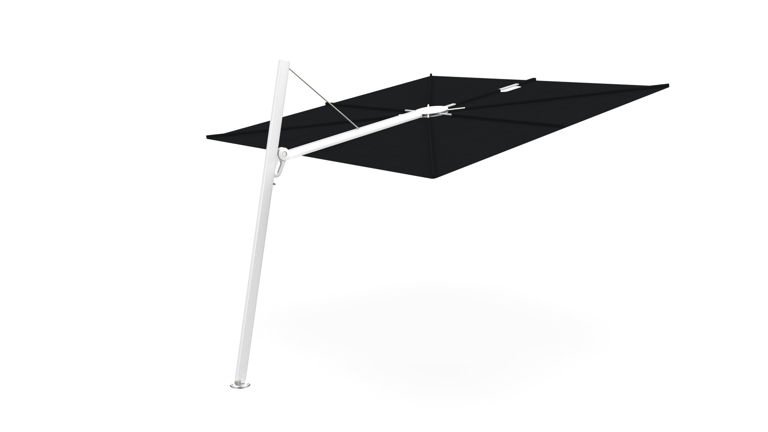 Wit / 2.5x2.5m / Black (QS)