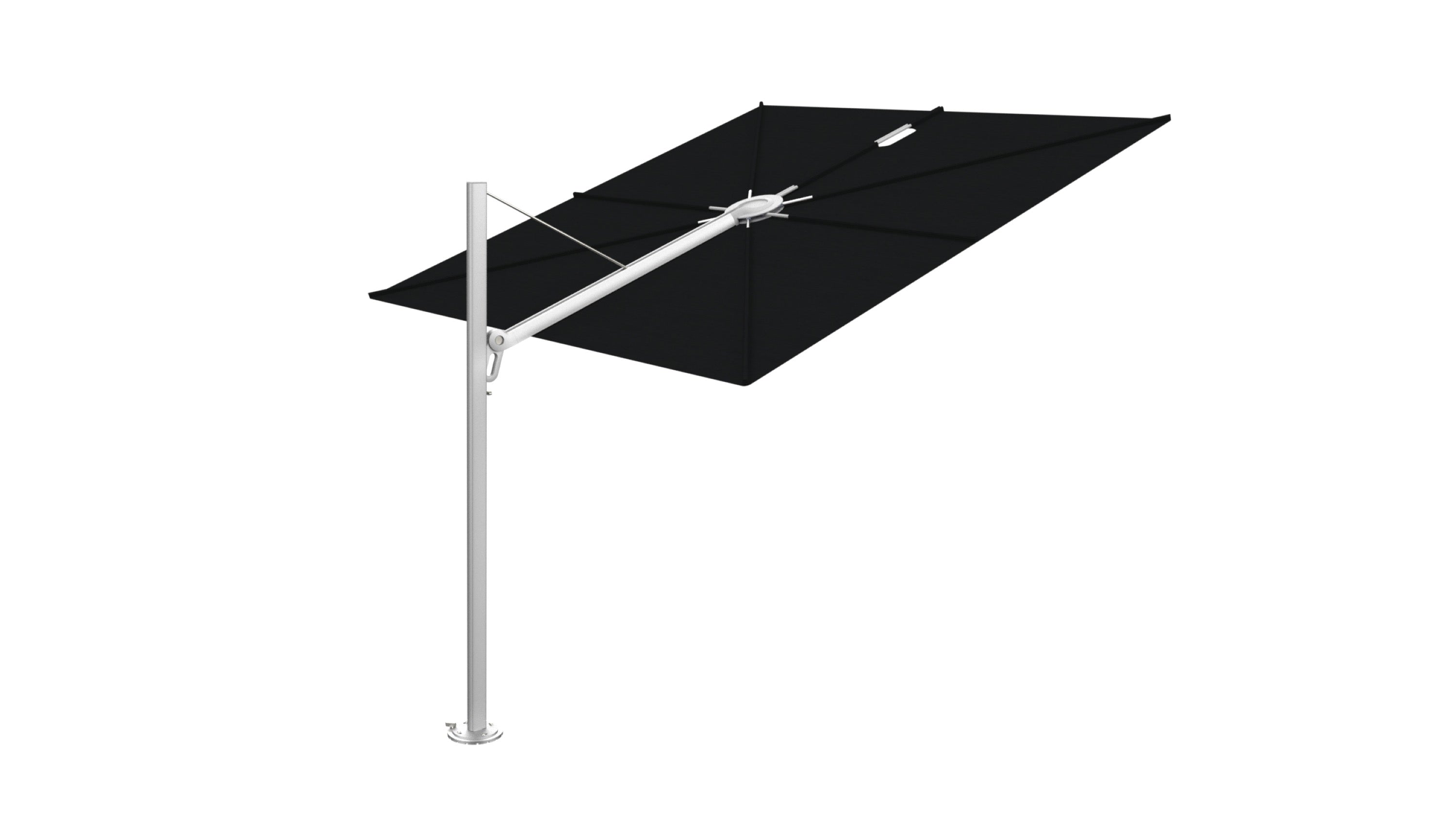 Alu / 2.5x2.5m / Black (QS)