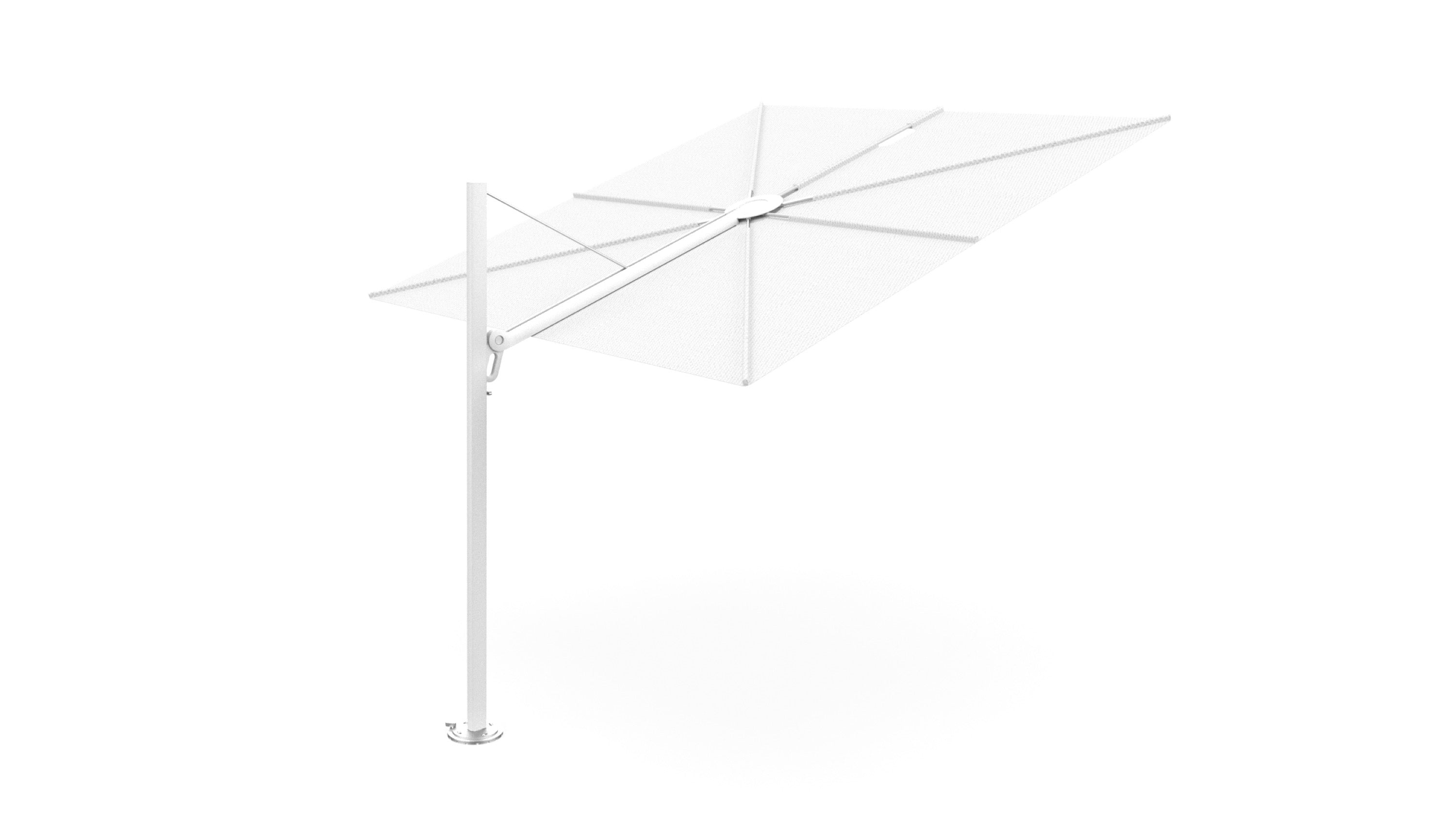 Wit / 2.5x2.5m / Natural (QS)