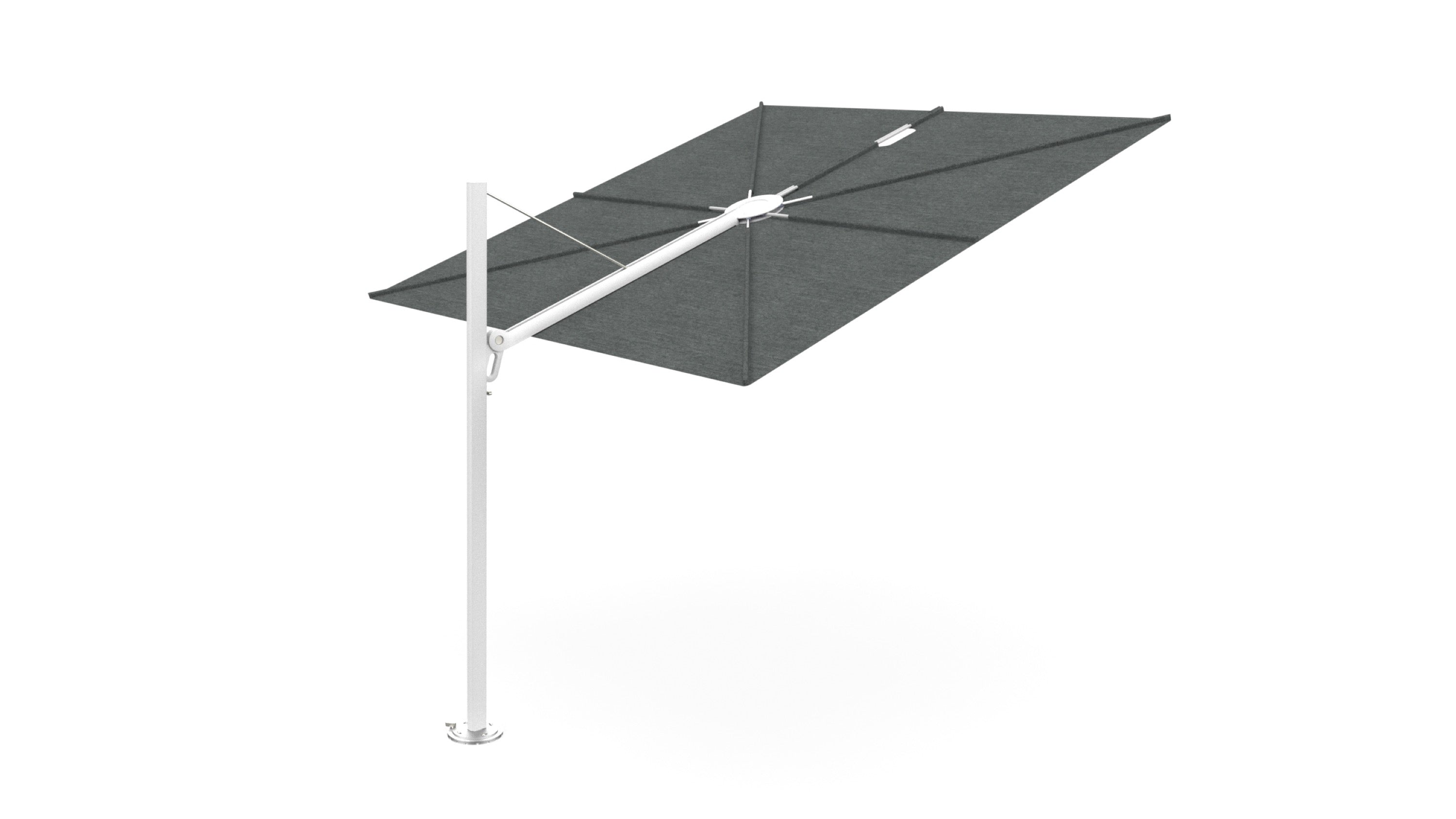 Wit / 2.5x2.5m / Flanelle