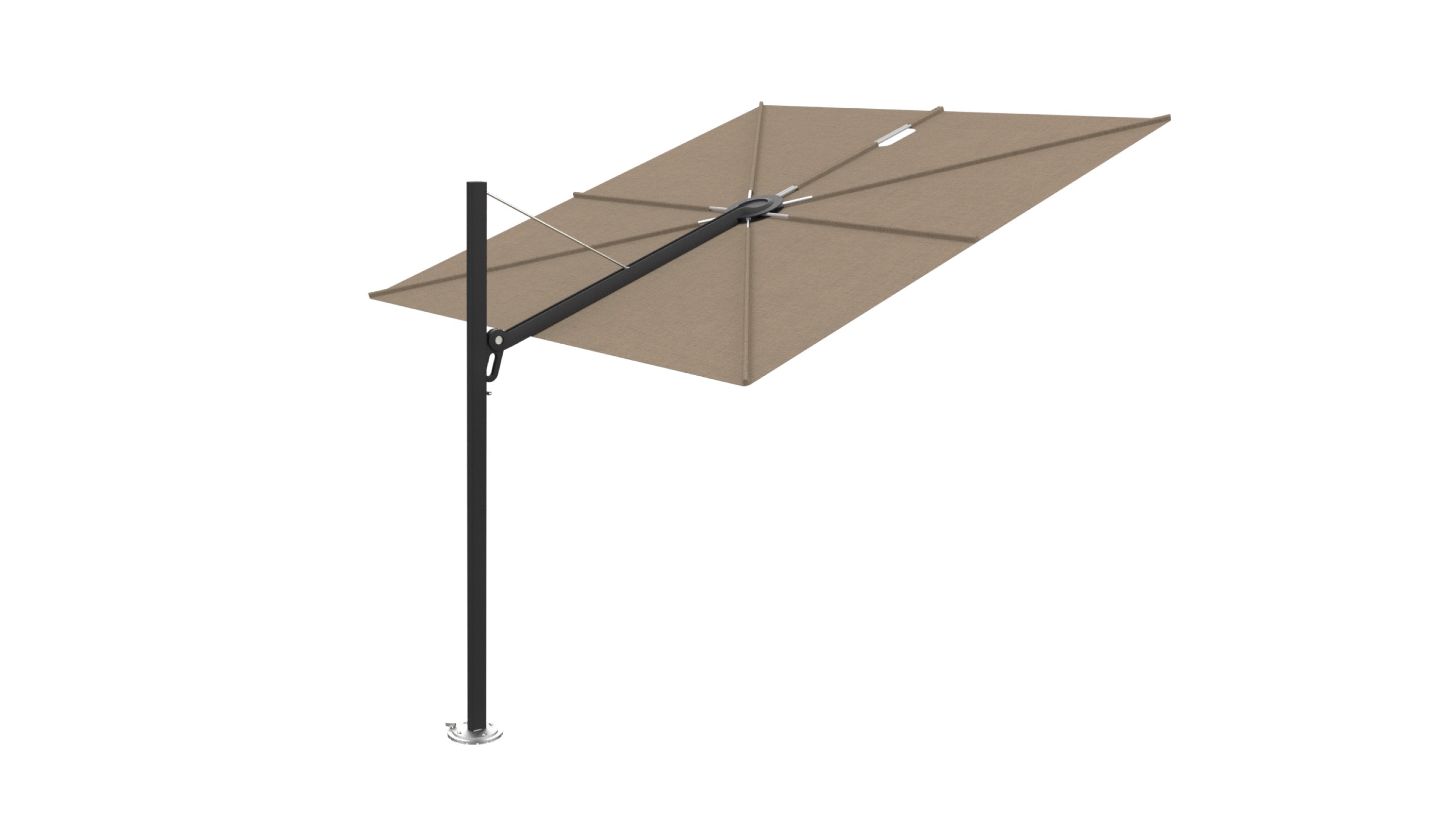 Zwart / 2.5x2.5m / Sand (QS)