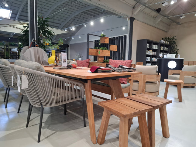 Wolfwood tuinmeubelen Bo | Diner Tafel | Demo Model