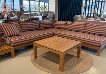 Wolfwood tuinmeubelen Coffee Bay Loungeset | met Luca salon tafel