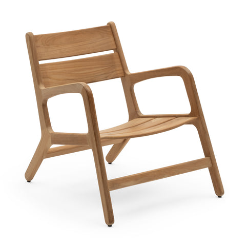 Wolfwood tuinmeubelen Norden loungestoel | teak | zonder kussens