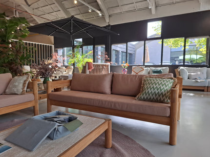 Wolfwood tuinmeubelen Piloti | Loungeset | Demo Model