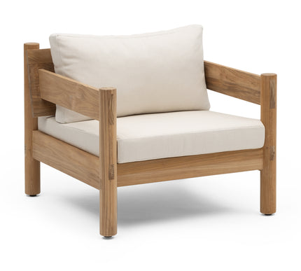 Wolfwood tuinmeubelen Piloti loungestoel