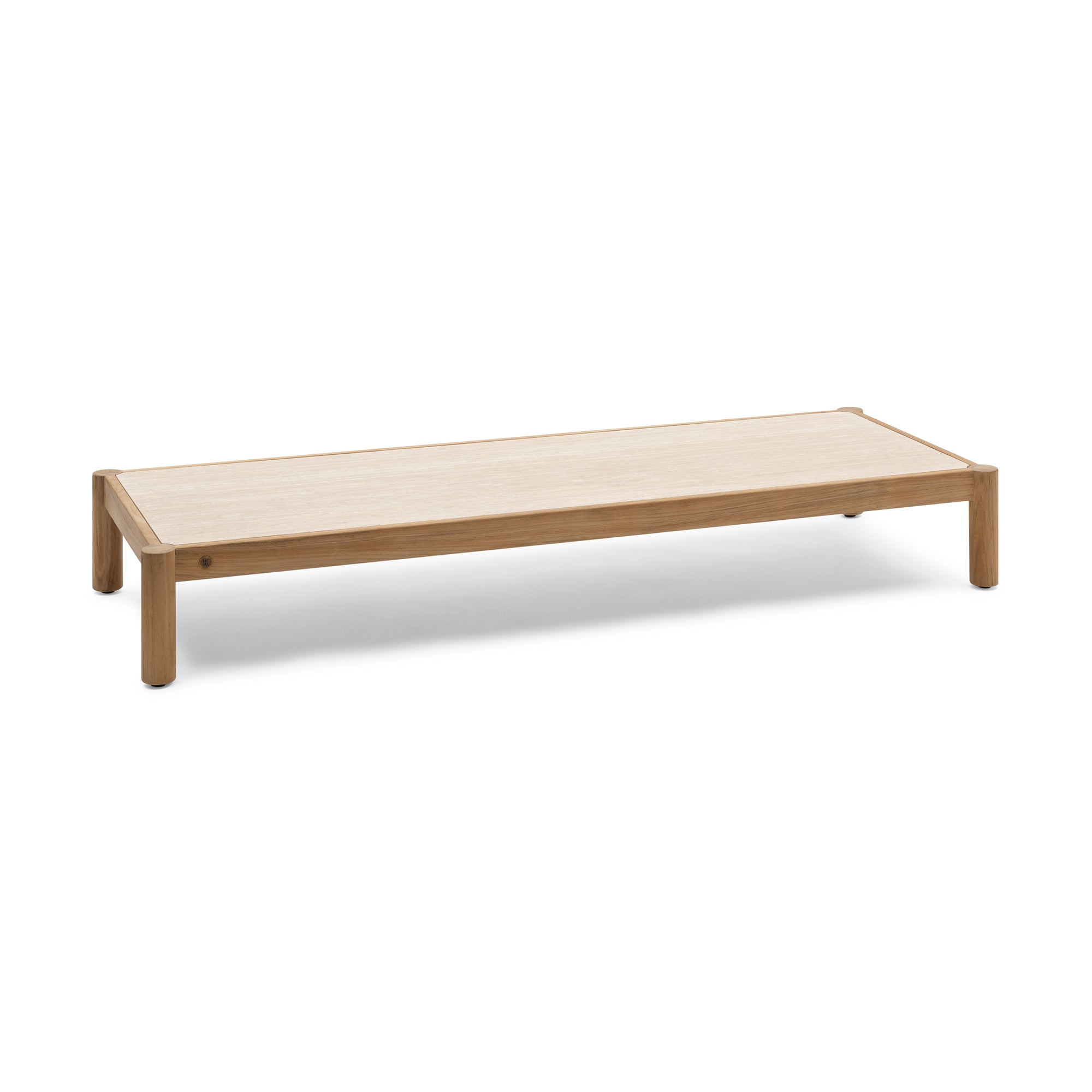Piloti salontafel travertine 210x80