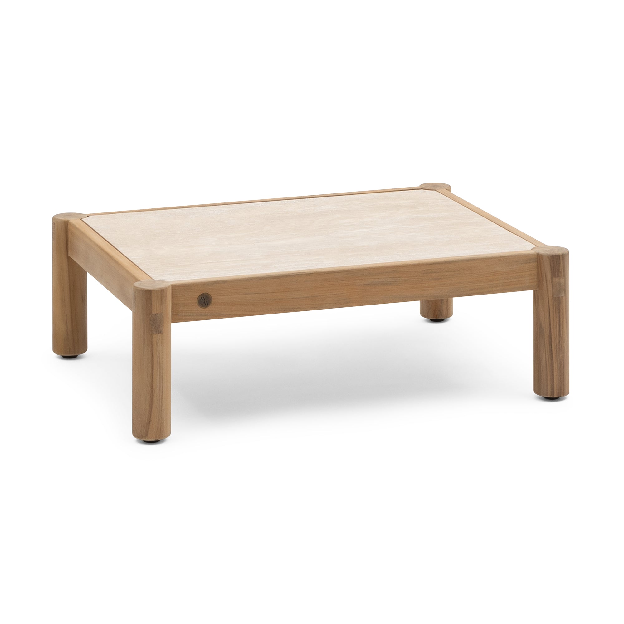 Piloti salontafel travertine 90x70