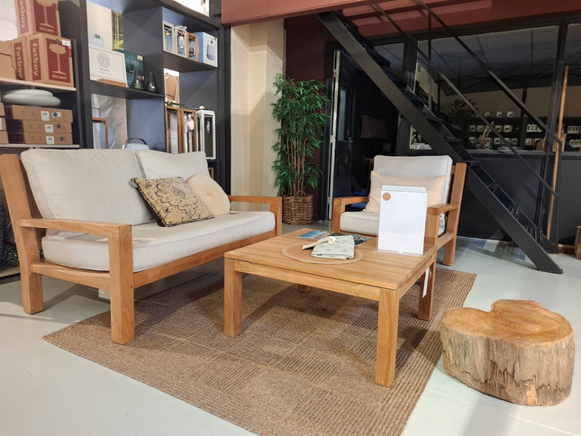 Wolfwood tuinmeubelen ST Tropez | Loungeset | Demo Set