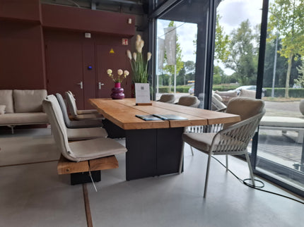 Wolfwood tuinmeubelen The Plank | Diner Tafel | Demo Model