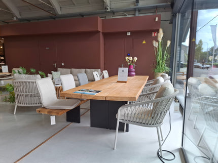 Wolfwood tuinmeubelen The Plank | Diner Tafel | Demo Model