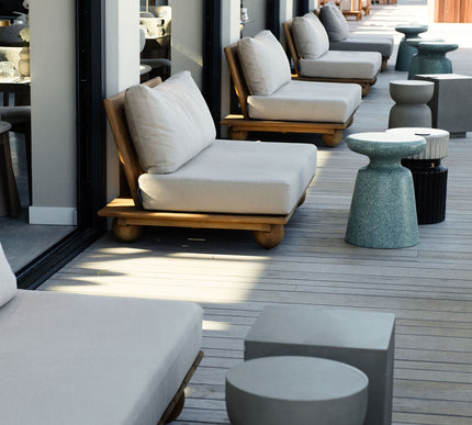 Wolfwood tuinmeubelen Totem loungebank